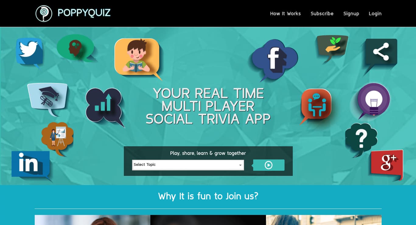 Quiz Game Multiplayer: Play, learn, challenge your team during