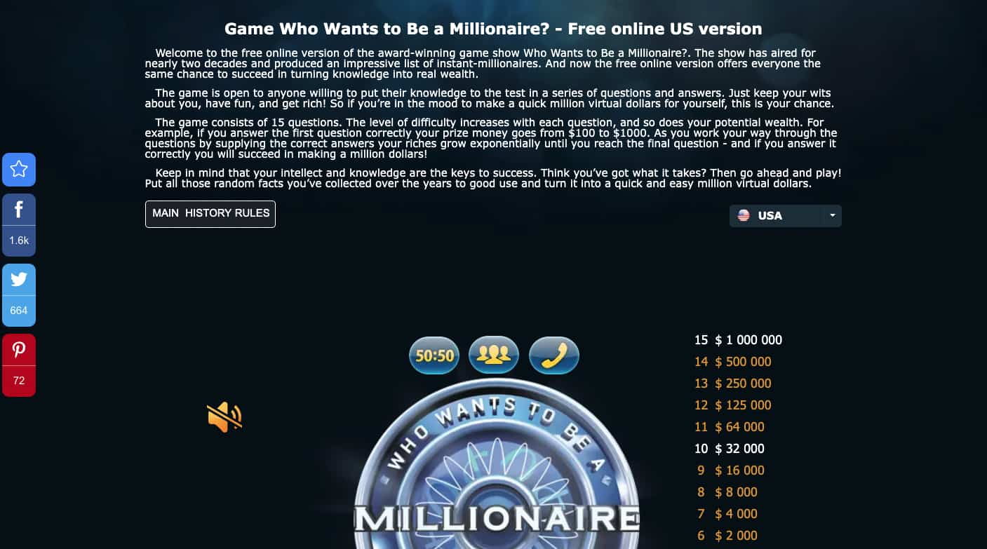 Who Wants To Be a Millionaire?